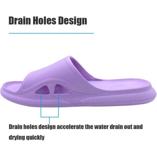 Womens Non-Slip Shower Bathroom Slippers House Dorm Shoes-Low Moq Fast Delivery