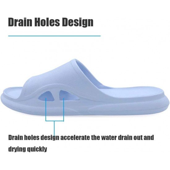 Womens Non-Slip Shower Bathroom Slippers House Dorm Shoes-Low Moq Fast Delivery