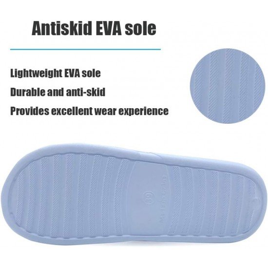 Womens Non-Slip Shower Bathroom Slippers House Dorm Shoes-Low Moq Fast Delivery