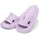 Men's and Women's Shark Slides Cloud Slippers Summer Novelty Open Toe Slide Sandals Anti-Slip Beach Pool Shower Shoes with Cushioned Thick Sole