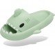 Men's and Women's Shark Slides Cloud Slippers Summer Novelty Open Toe Slide Sandals Anti-Slip Beach Pool Shower Shoes with Cushioned Thick Sole