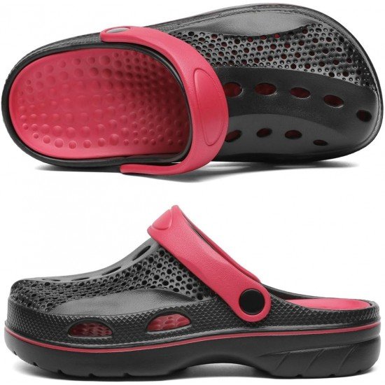VZQ Women and Men Arch Support Clogs Slip-on Garden Shoes Outdoor Beach Slippers Sandals with Plantar Fasciitis Feet Cushion Insoles VZQ Women and Men Arch Support Clogs Slip-on Garden Shoes Outdoor Beach Slippers Sandals with Plantar Fasciitis Feet Cushion Insoles