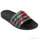 Mens Low MOQ PU Slides Anti-Slip Rubber Embossed Custom Fashion Slippers-Low Moq Fast Delivery