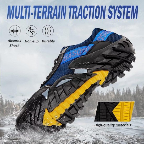 Mens Hiking Shoes Trail Running Shoes Stylish Slip Resistant Fitness Walking Jogging Sock Sneakers Mens Hiking Shoes Trail Running Shoes Stylish Slip Resistant Fitness Walking Jogging Sock Sneakers