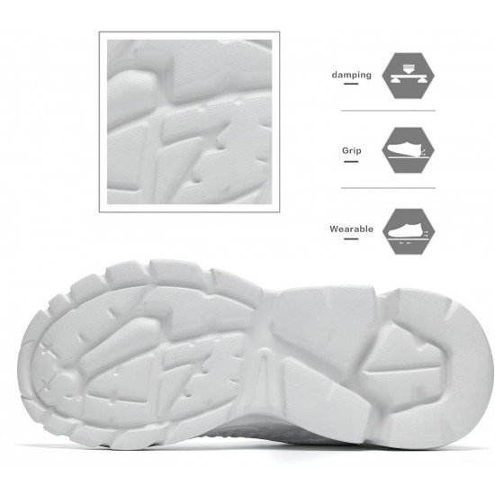 Men's Running Shoes Non Slip Shoes Breathable Lightweight Fashion Sneakers Slip Resistant Athletic Sports Walking Gym Work Shoes Men's Running Shoes Non Slip Shoes Breathable Lightweight Fashion Sneakers Slip Resistant Athletic Sports Walking Gym Work Shoes
