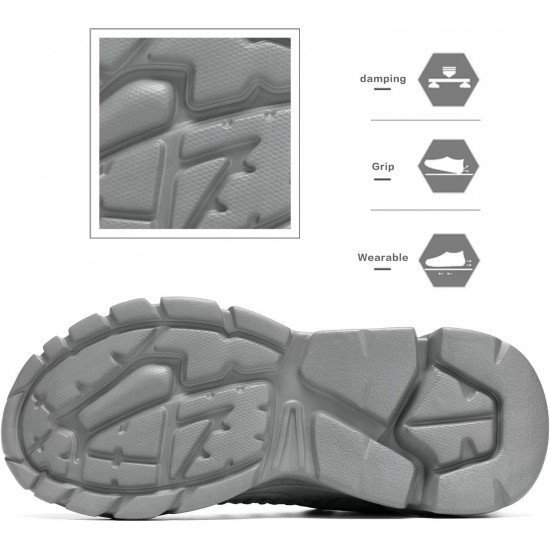 Men's Running Shoes Non Slip Shoes Breathable Lightweight Fashion Sneakers Slip Resistant Athletic Sports Walking Gym Work Shoes Men's Running Shoes Non Slip Shoes Breathable Lightweight Fashion Sneakers Slip Resistant Athletic Sports Walking Gym Work Shoes